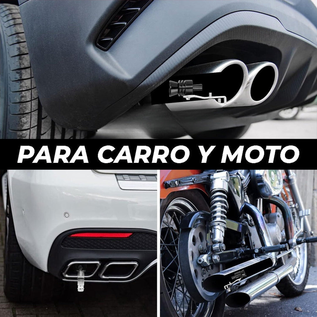 TurboEscape Universal - Mejora el sonido de tu auto